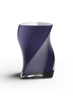 Piet Hein Twister vase fra (Blå)><noscript><img width=