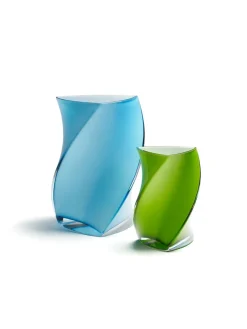 Piet Hein Twister vase fra (Blå)><noscript><img width=