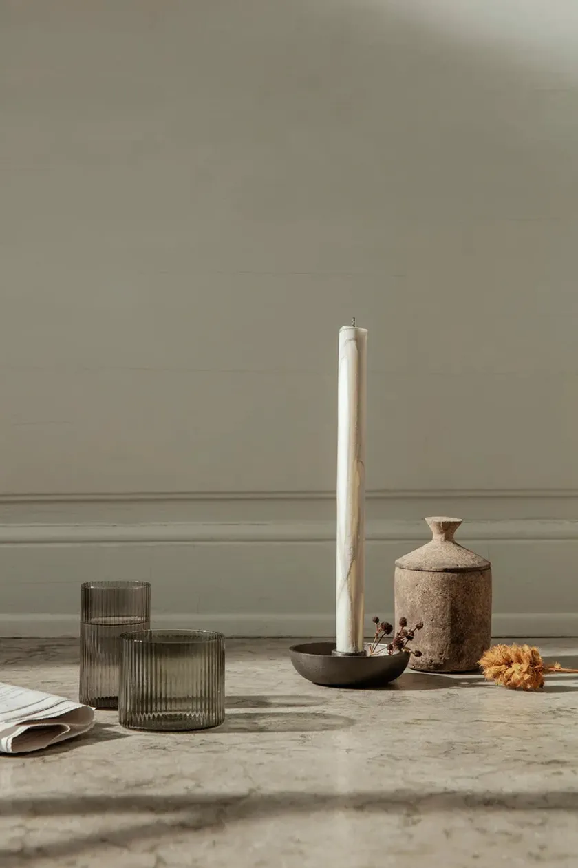 Ferm Living Ura duftlys, Burned Sienna fra> Håndsæber Og Håndcremer|Stearinlys