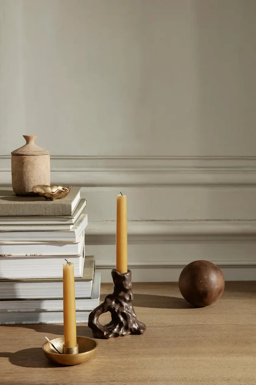 Ferm Living Ura duftlys, Burned Sienna fra> Håndsæber Og Håndcremer|Stearinlys