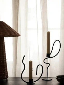 Ferm Living Valse Candleholder, low fra><noscript><img width=