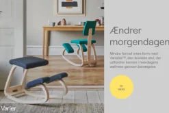 Variér Variable Balans Stol fra sort ask><noscript><img width=