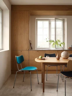 Carl Hansen & Søn Vega Stol, mood 01104/krom fra> Spisebordsstole