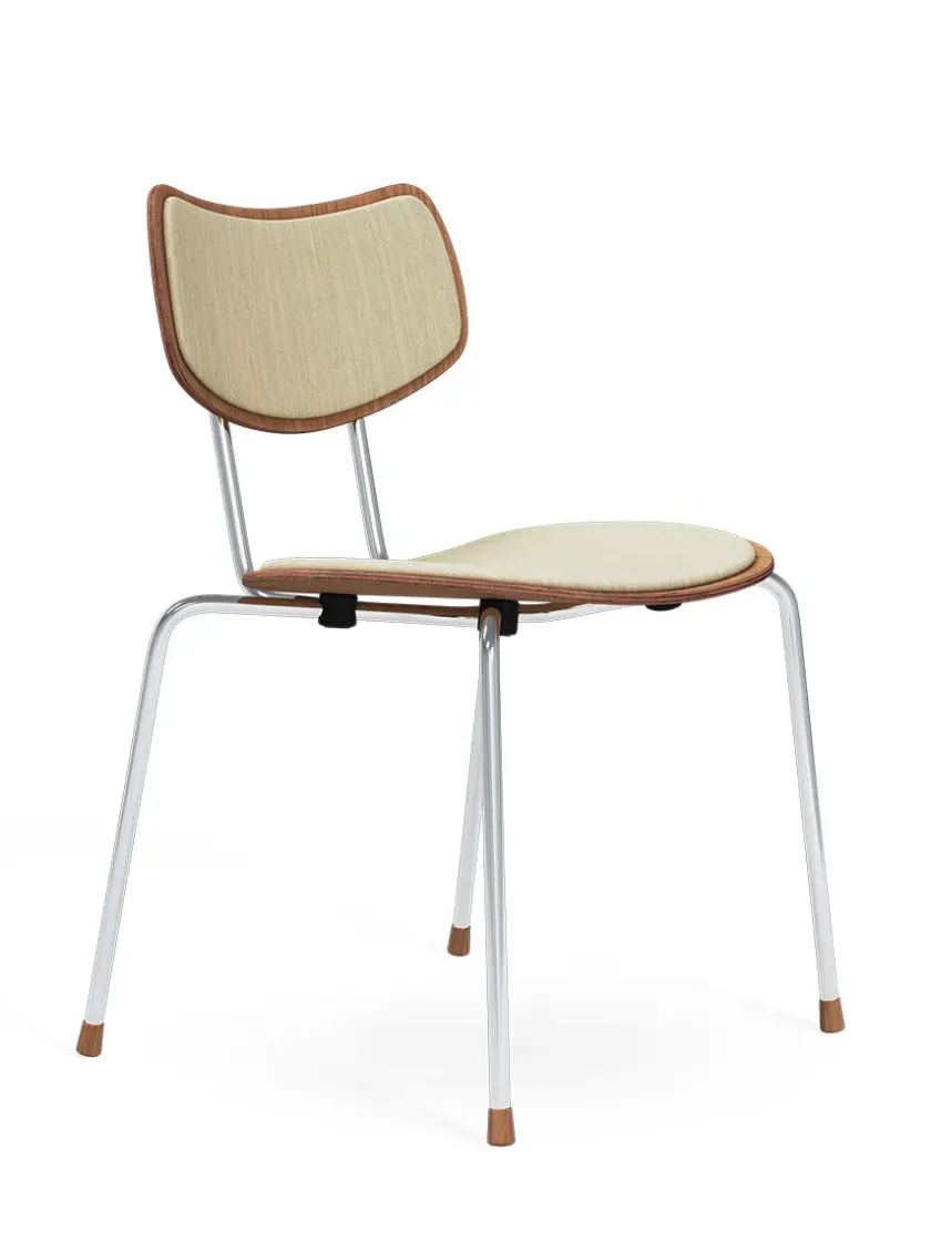Carl Hansen & Søn Vega Stol, mood 01104/krom fra> Spisebordsstole