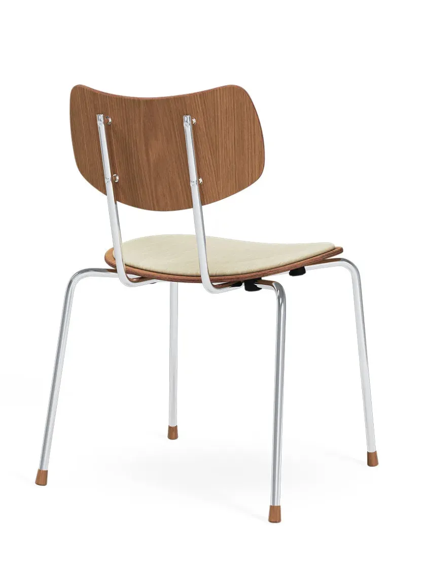 Carl Hansen & Søn Vega Stol, mood 01104/krom fra> Spisebordsstole