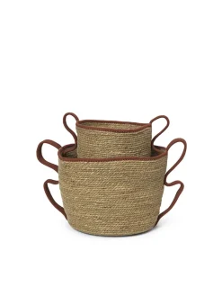 Ferm Living Verso Baskets, sæt á 2 stk. fra><noscript><img width=