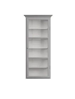 Lindebjerg Design Væghængt Vitrineskab Classic V4, sort fra><noscript><img width=