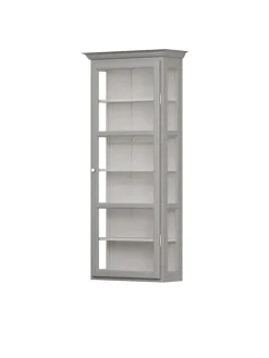 Lindebjerg Design Væghængt Vitrineskab Classic V4, sort fra><noscript><img width=