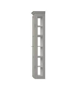 Lindebjerg Design Væghængt Vitrineskab Classic V4, sort fra><noscript><img width=