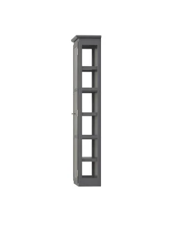Lindebjerg Design Væghængt Vitrineskab N4, antracit fra><noscript><img width=