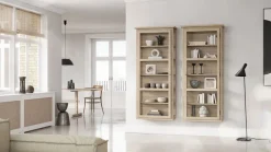 Lindebjerg Design Væghængt Vitrineskab N4, dark oak fra><noscript><img width=
