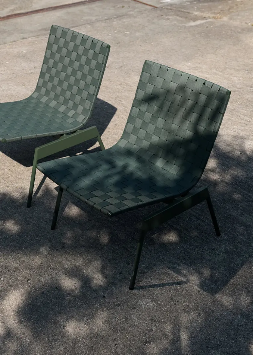 &Tradition Ville AV44 Loungestol fra> Udendørs Loungemøbler|Havestole