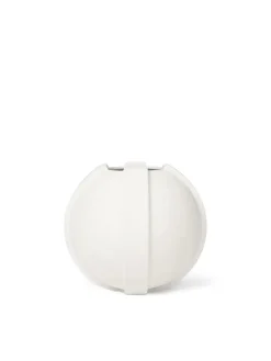 Louise Roe Vinci Vase 01, raw white fra> Vaser