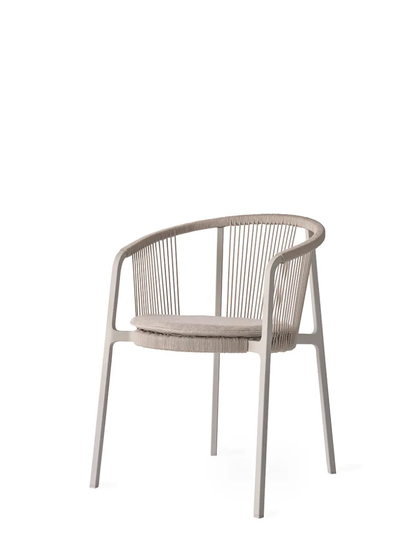 Vipp 710 Lagrasse Chair inkl. sæde- og ryghynde fra> Havestole