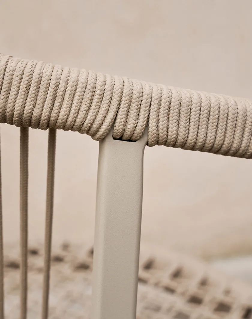 Vipp 710 Lagrasse Chair inkl. sæde- og ryghynde fra> Havestole