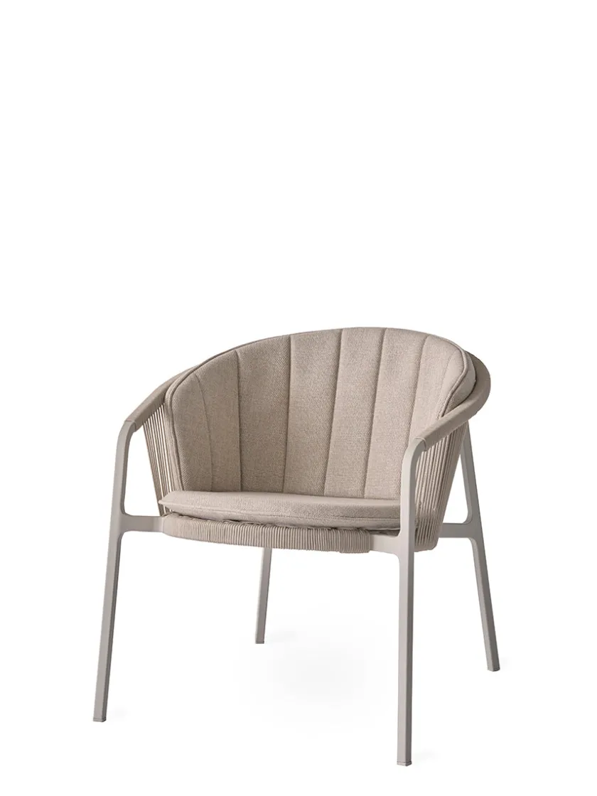 Vipp 712 Lagrasse Lounge Chair inkl. sæde- og ryghynde fra> Havestole