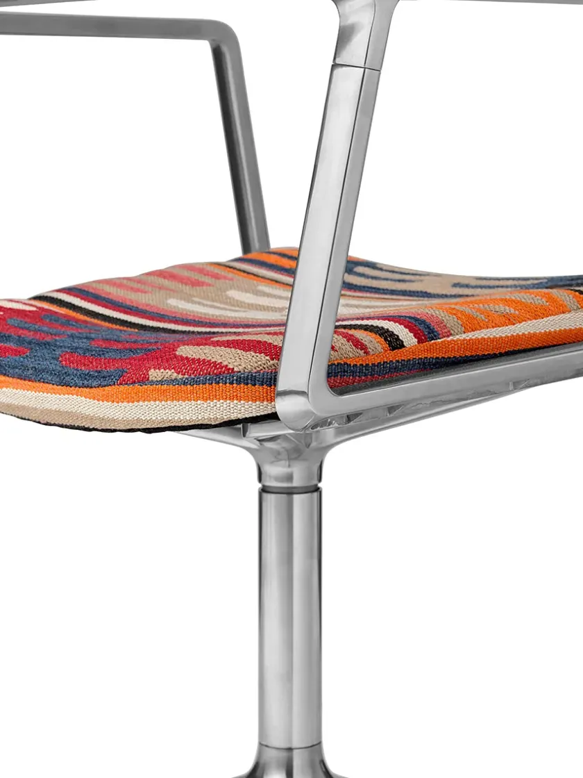 Vipp 452 Swivel Chair, bosco grøn læder fra> Spisebordsstole
