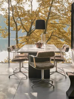Vipp 452 Swivel Chair, dark sand fra><noscript><img width=