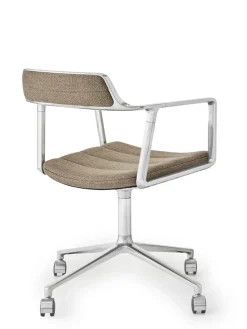 Vipp 452 Swivel Chair m/hjul, bosco grøn læder fra><noscript><img width=