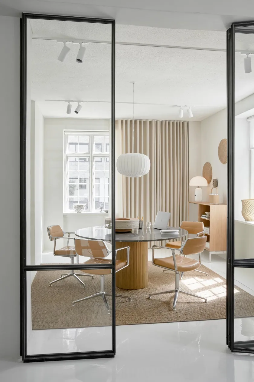 Vipp 453 Swivel Chair m/hjul fra> Kontorstole