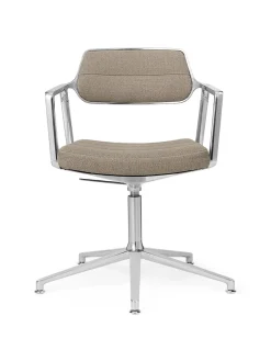 Vipp 453 Swivel+ Chair, sort læder fra><noscript><img width=