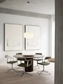 Vipp 452 Swivel Chair, sort læder fra><noscript><img width=
