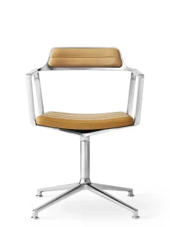 Vipp 452 Swivel Chair, sort læder fra><noscript><img width=
