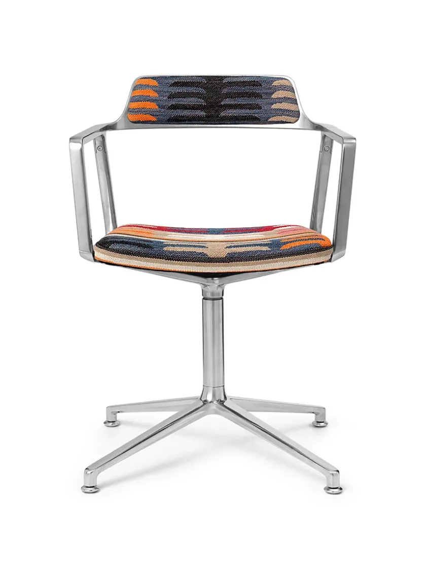Vipp 452 Swivel Chair, sort læder fra> Spisebordsstole
