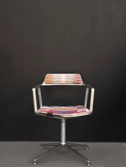 Vipp 452 Swivel Chair, sort læder fra><noscript><img width=