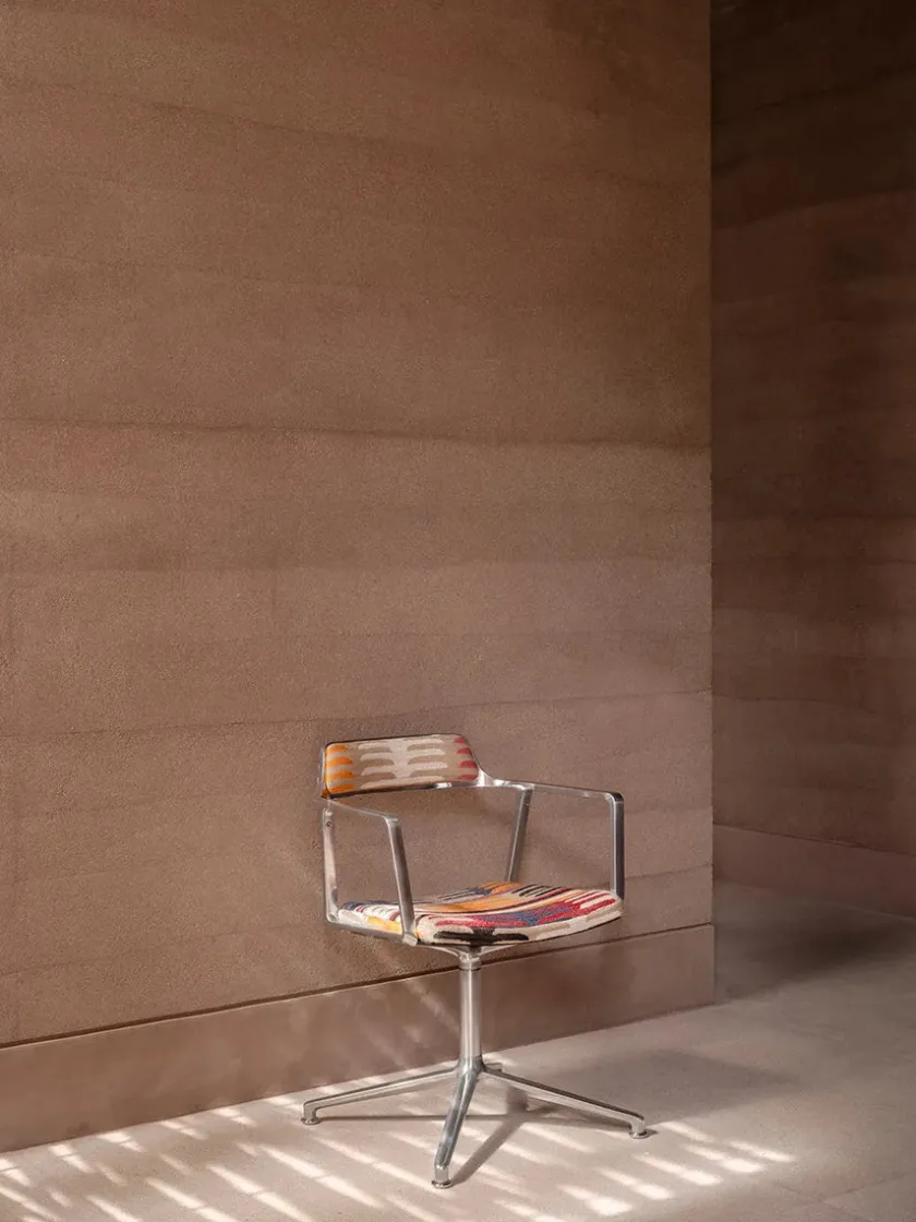 Vipp 452 Swivel Chair, sort læder fra> Spisebordsstole