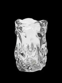 Ferm Living Virelle Vase Clear, H18 fra><noscript><img width=