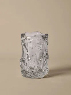 Ferm Living Virelle Vase Clear H24 fra><noscript><img width=