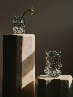 Ferm Living Virelle Vase Clear H24 fra><noscript><img width=