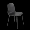 Muuto Visu Chair, wood base fra> Spisebordsstole