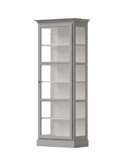 Lindebjerg Design Vitrineskab Classic V1, sort fra><noscript><img width=