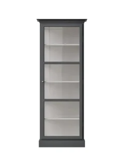 Lindebjerg Design Vitrineskab Classic V1, sort fra><noscript><img width=
