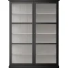 Lindebjerg Design Vitrineskab Classic V2, sort fra> Vitrineskabe