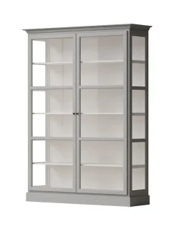 Lindebjerg Design Vitrineskab Classic V2, sort fra><noscript><img width=