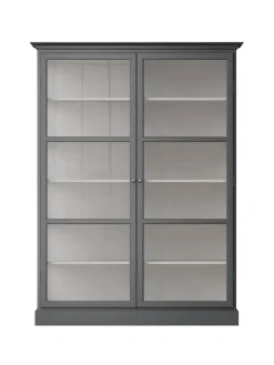 Lindebjerg Design Vitrineskab Classic V2, sort fra><noscript><img width=