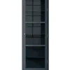 Lindebjerg Design Vitrineskab N1, dark blue fra> Vitrineskabe