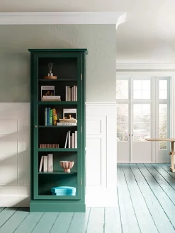 Lindebjerg Design Vitrineskab N1, green fra> Vitrineskabe