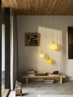 Louis Poulsen VL45 Radiohuspendel 175, pale yellow fra> Pendler|Spots