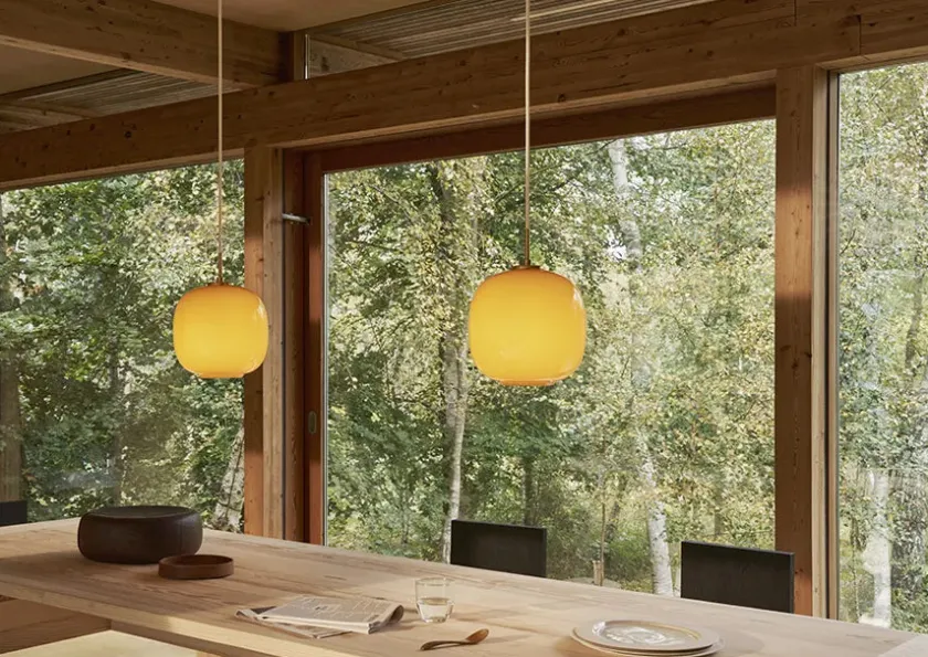 Louis Poulsen VL45 Radiohuspendel 175, pale yellow fra> Pendler|Spots