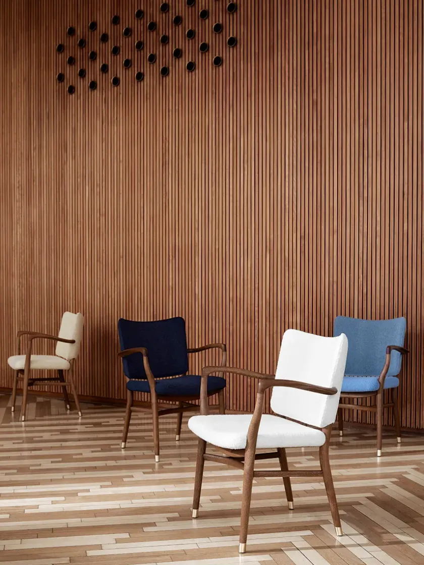 Carl Hansen & Søn VLA61 Monarch Chair af Vilhelm Lauritzen> Spisebordsstole