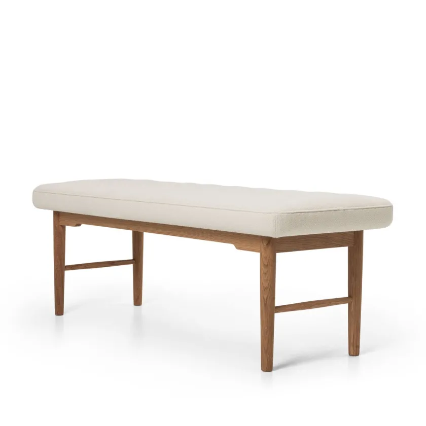 Carl Hansen & Søn VLA75S Foyer bænk, eg olie af Vilhelm Lauritzen> Bænke