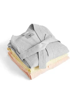 HAY Waffle Badekåbe, off-white multi fra><noscript><img width=