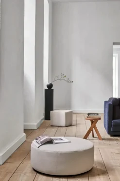 Eilersen Wheel u. Knapper Gravel 07, Ø 80 cm fra> Sofaer|Puffer