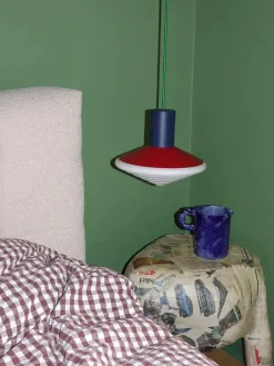 LEO Objects Whipped Pendant Lamp, all chrome fra><noscript><img width=
