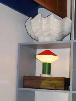 LEO Objects Whipped Portable Table Lamp, luminous orange fra><noscript><img width=