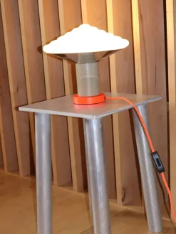 LEO Objects Whipped Table Lamp, luminous orange fra> Spots